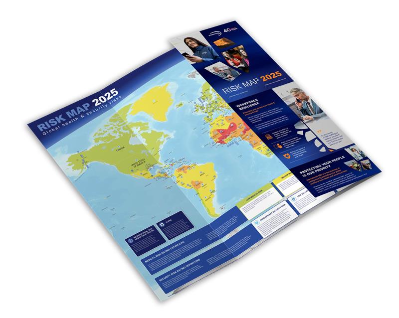 2025年度风险展望地图